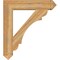 Ekena Millwork Olympic Arts & Crafts Rough Sawn Bracket, Western Red Cedar, 6"W x 34"D x 38"H BKT06X34X38OLY03RWR - alternate 3